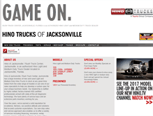 Tablet Screenshot of hinoofjacksonville.com